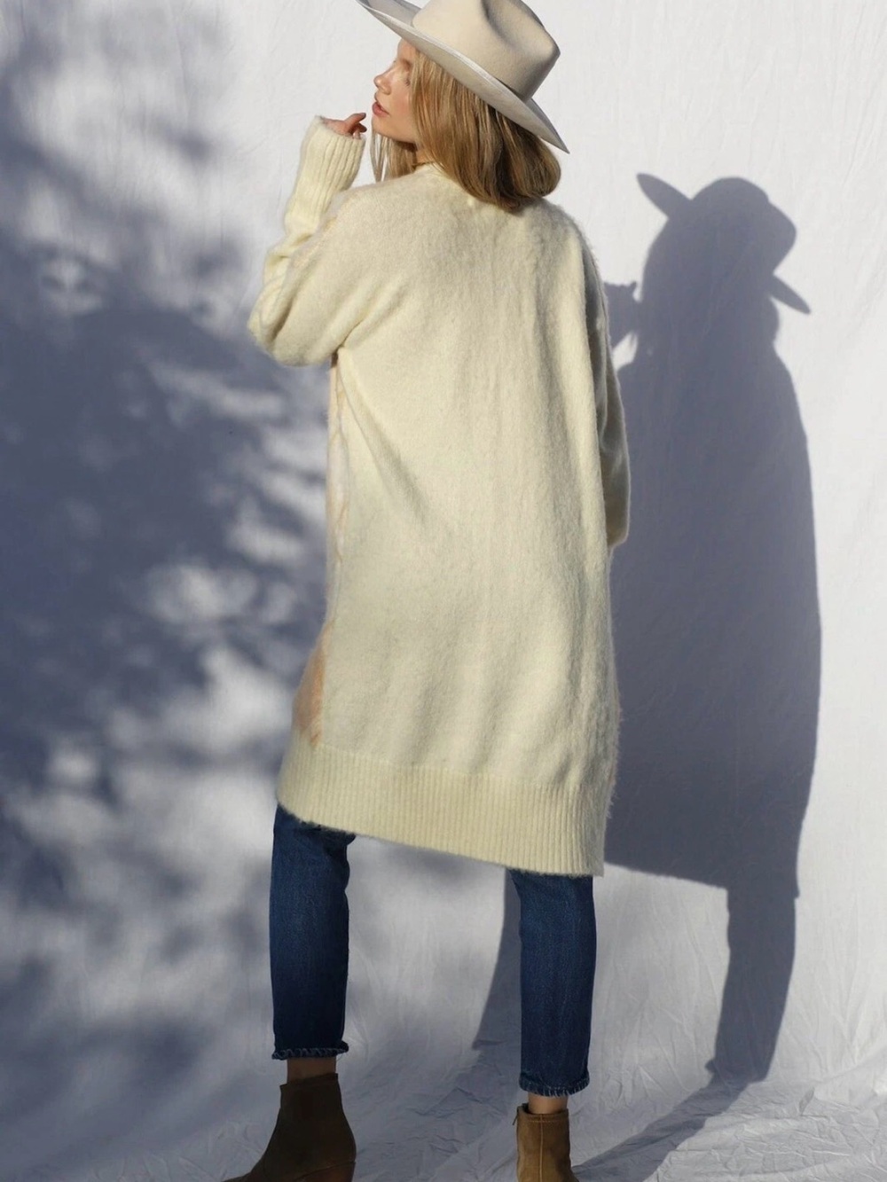 Jen's Pirate Booty x Free People Louella Long Cardigan Sweater - Picture 3 of 8